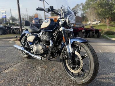 2024 Royal Enfield Super Meteor 650 Celestial Blue - Photo 1
