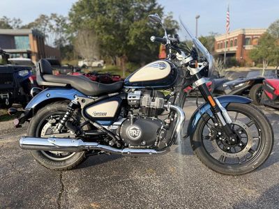 2024 Royal Enfield Super Meteor 650 Celestial Blue - Photo 6