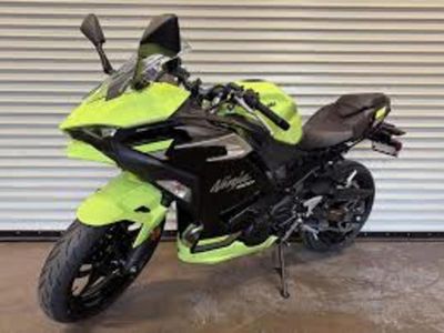 2026 Kawasaki Ninja 500 ABS Metallic Yellowish Green/Ebony - Photo 1