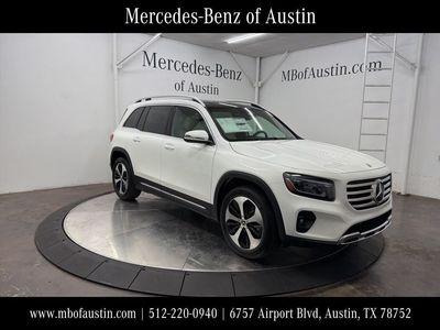 2026 Mercedes-Benz GLB 250 in White — front three-quarter view