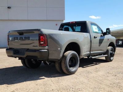 2026 RAM 3500 — rear three-quarter view