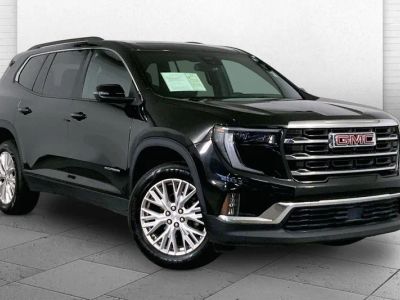 2024 GMC Acadia Elevation in Ebony Twilight Metallic — front three-quarter view