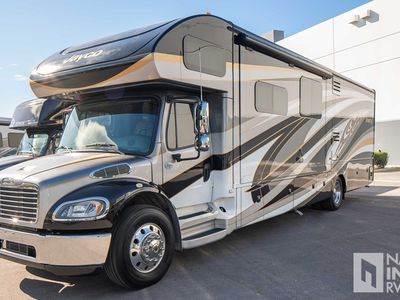2018 Jayco Seneca — rear three-quarter view