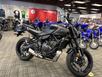 2026 Yamaha MT-07 — front three-quarter view