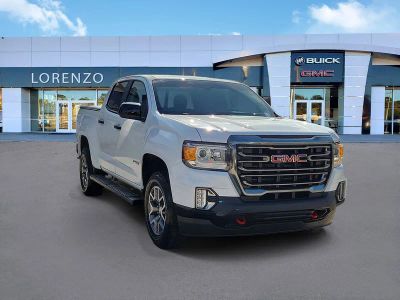 2021 GMC Canyon — rear three-quarter view