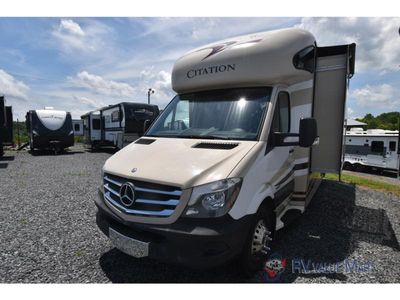 2015 Thor Motor Coach Citation Sprinter — rear three-quarter view
