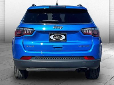 2021 Jeep Compass — rear three-quarter view
