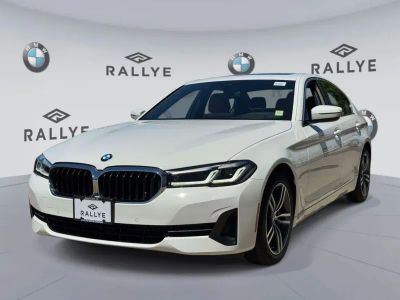 2023 BMW 5 Series — rear three-quarter view
