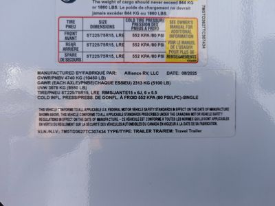 2026 Alliance RV Delta — photo 20 view