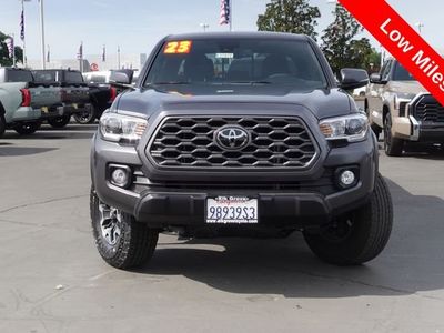 2023 Toyota Tacoma — rear three-quarter view