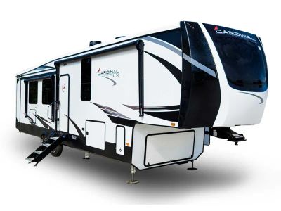 2022 Forest River RV Cardinal — front three-quarter view