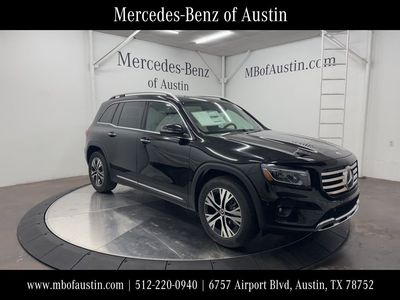 2026 Mercedes-Benz GLB 250 in Black — front three-quarter view