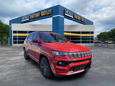 2022 Jeep Compass — rear three-quarter view