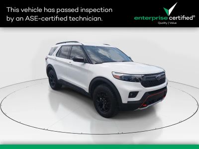 2023 Ford Explorer Timberline 4WD — front three-quarter view
