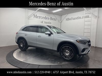 2026 Mercedes-Benz GLC 300 in Silver — front three-quarter view