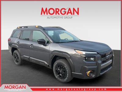 2026 Subaru Outback Wilderness in Magnetite Gray Metallic — front three-quarter view