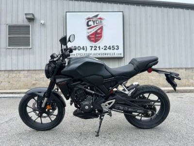 2026 Honda® CB300R — front three-quarter view