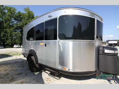 2025 Airstream Basecamp — front three-quarter view