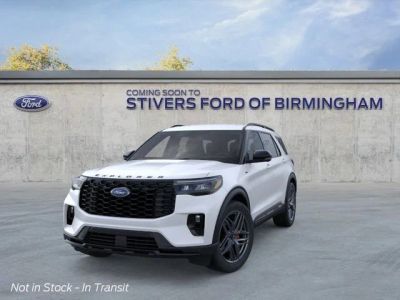 2026 Ford Explorer — rear three-quarter view