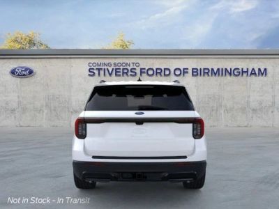 2026 Ford Explorer — engine compartment view
