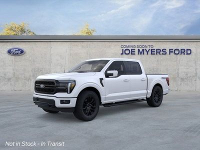 2026 Ford F-150 in AZ White — front three-quarter view