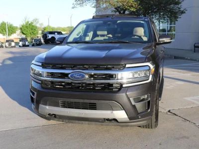 2022 Ford Expedition Limited in Dark Matter Metallic — front three-quarter view