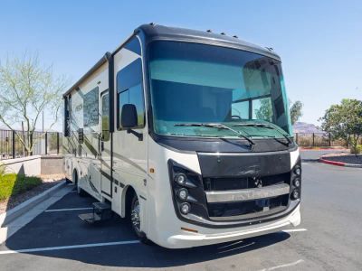 2023 Entegra VISION — front three-quarter view