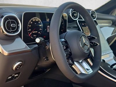 2026 Mercedes-Benz AMG GLC 43 AMG &reg; GLC 43 4MATIC &reg; SUV in Polar White — front three-quarter view