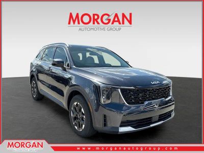 2026 Kia Sorento S in Panthera Metal — front three-quarter view