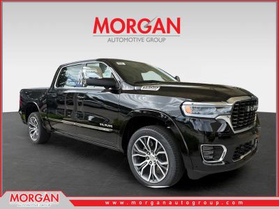 2026 Ram 1500 Tungsten in Black — front three-quarter view