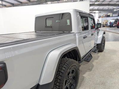 2022 Jeep Gladiator — rear three-quarter view