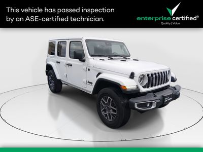 2025 Jeep Wrangler Sahara 4 Door 4x4 — front three-quarter view