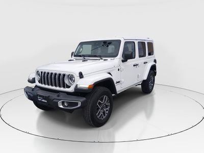 2025 Jeep Wrangler — rear three-quarter view
