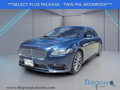 2018 Lincoln Continental — rear three-quarter view