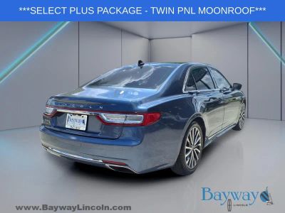 2018 Lincoln Continental — interior view