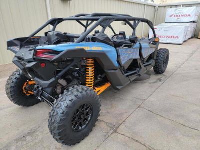 2026 Can-Am Maverick X3 MAX DS Turbo Scandi Blue & Orange Crush - Photo 3