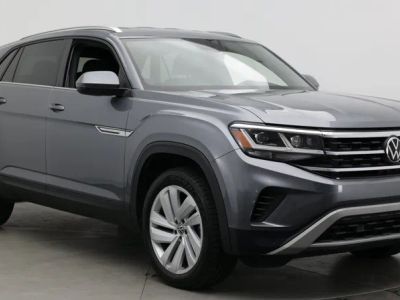 2023 Volkswagen Atlas Cross Sport — rear three-quarter view