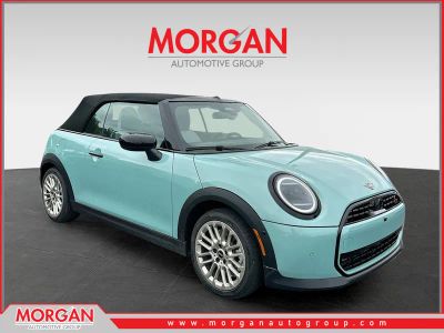 2026 MINI Cooper S Iconic in Green — front three-quarter view