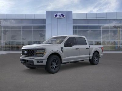 2026 Ford F-150 in DR Gray — front three-quarter view