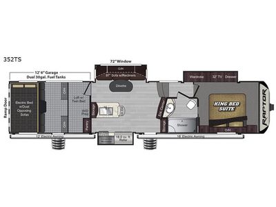 2017 Keystone RV Raptor - Photo 2
