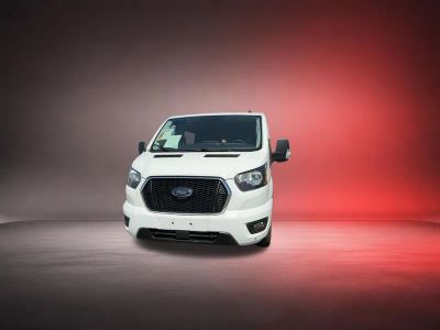 2024 Ford Transit Passenger Wagon — rear three-quarter view