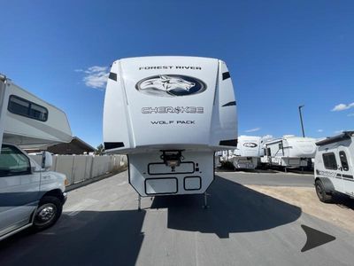 2026 Forest River RV WOLF PACK — rear three-quarter view