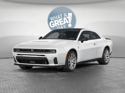 2026 Dodge Charger CHARGER R/T 2-DOOR AWD in White Knuckle Exterior Paint — front three-quarter view