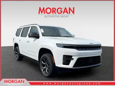 2026 Jeep Grand Wagoneer Limited in White/off-white — front three-quarter view