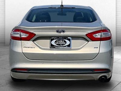2015 Ford Fusion — rear three-quarter view