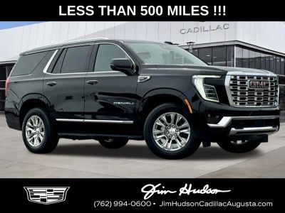 2026 GMC Yukon Denali in Onyx Black — front three-quarter view