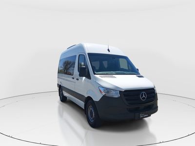 2024 Mercedes-Benz Sprinter Passenger Van 2500 Standard Roof I4 Diesel 144" RWD — front three-quarter view