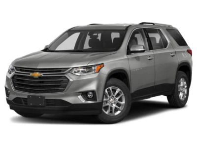 2019 Chevrolet Traverse LT Cloth in Silver Ice Metallic — front three-quarter view
