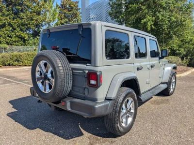2022 Jeep Wrangler — rear three-quarter view