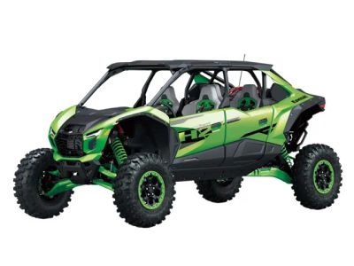 2026 Kawasaki Teryx®4 H2 Deluxe eS — front three-quarter view